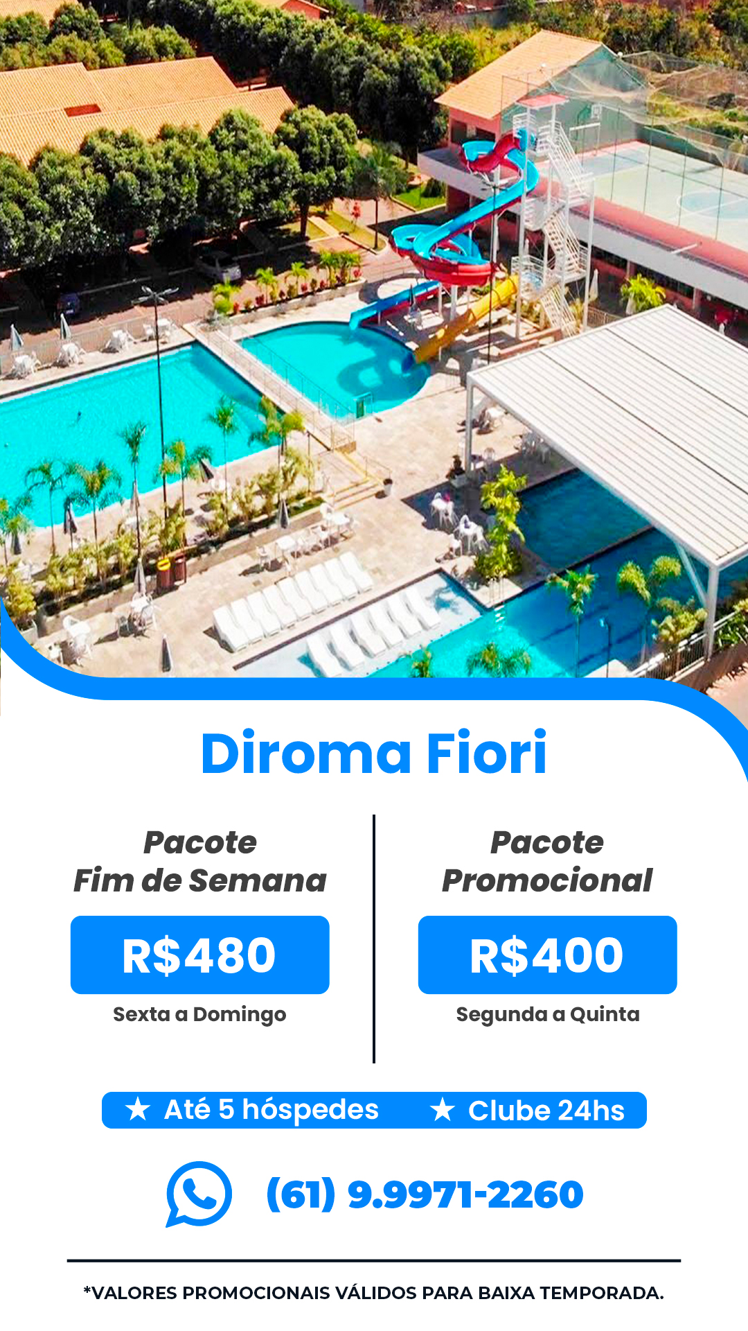Clube Fiori - Piscina principal
